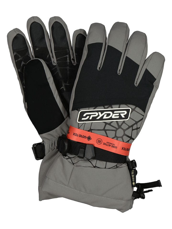 SPYDER Ski-/ Snowboardhandschuhe "Overweb" in Grau - L
