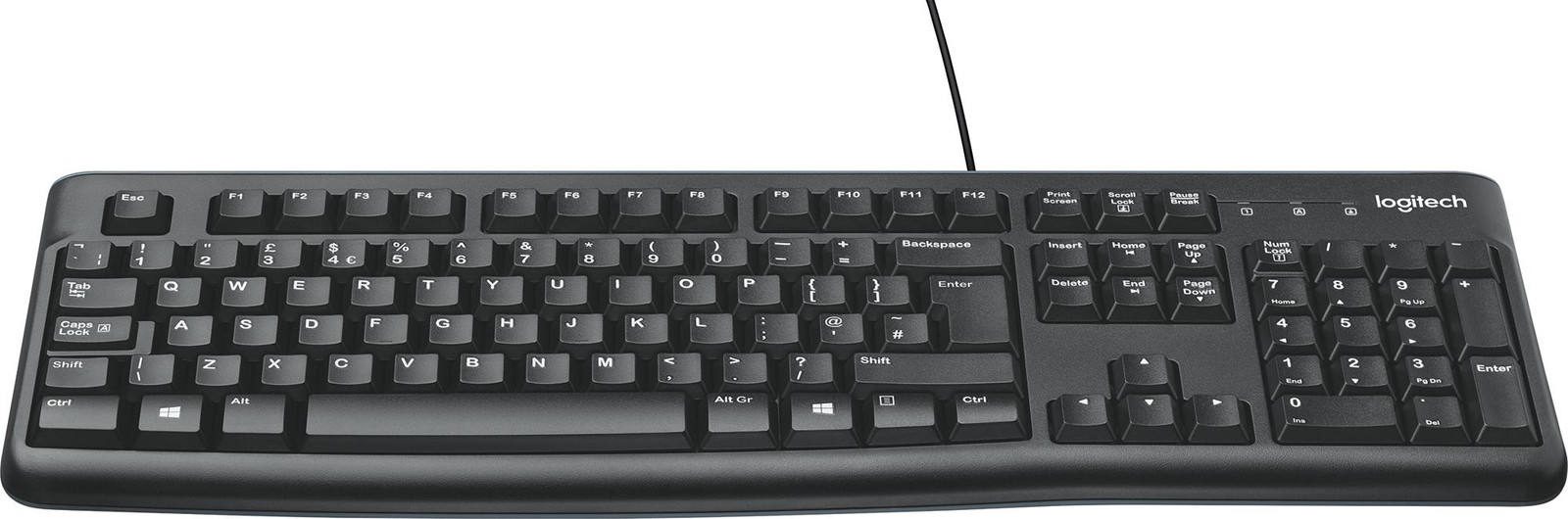 Logitech K 120 USB toetsenbord, zwart