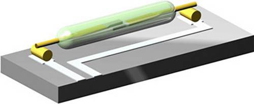 PIC PMC-2021T2530 Reed-Kontakt 1 Schließer 200 V/DC, 250 V/AC 1.5A 50 W, 50 VA Glaskolbenlänge:20mm