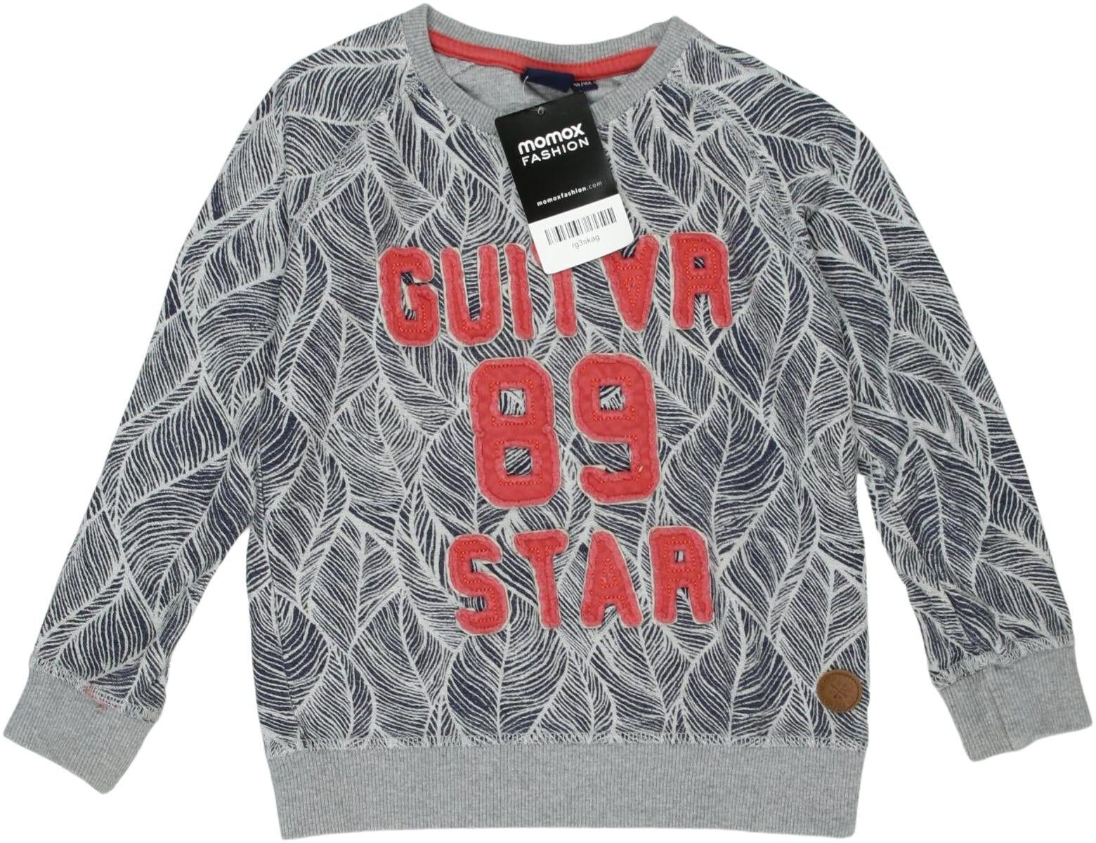 Mitchell Ness Jungen Pullover, Grau, Gr. EU 98, Baumwolle - Second Hand