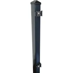 Fa-Bausysteme Zaunpfosten Anthrazit Klemmplättchen Höhe: 830 mm