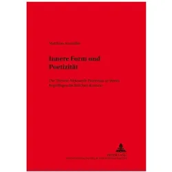 Innere Form und Poetizität, Fachbücher von Matthias Aumüller