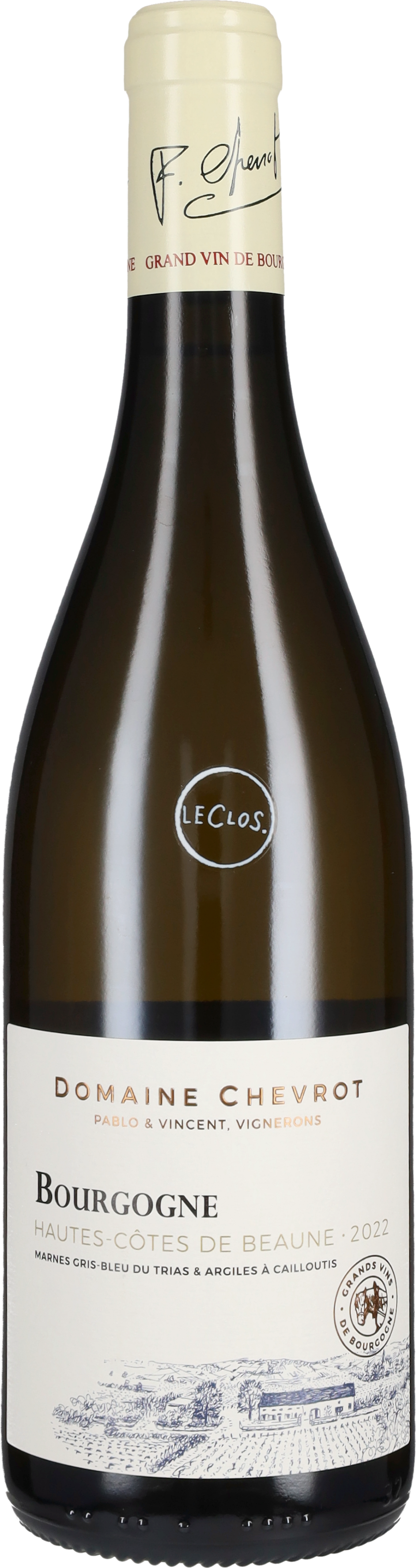 Chardonnay Hautes Cotes de Beaune Domaine Chevrot 2022