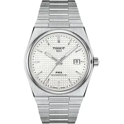 Tissot PRX 40mm Automatikwerk, 80 Stunden Gangreserve, Butterfly-Faltschließe mit Drückern Herrenuhr T137.407.11.111.00