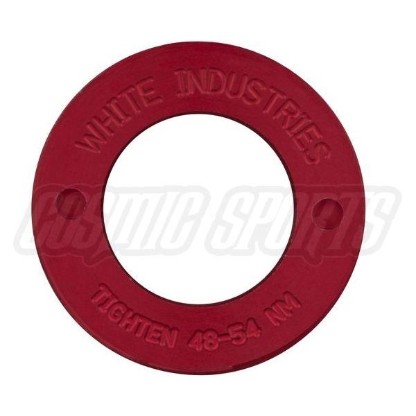 White Industries 4-Kant Extractor Caps, pair, red (40081714)