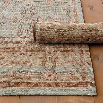"Heidi Hand Knotted Rug - 2'6"" x 8"" Runner - Ballard Designs"