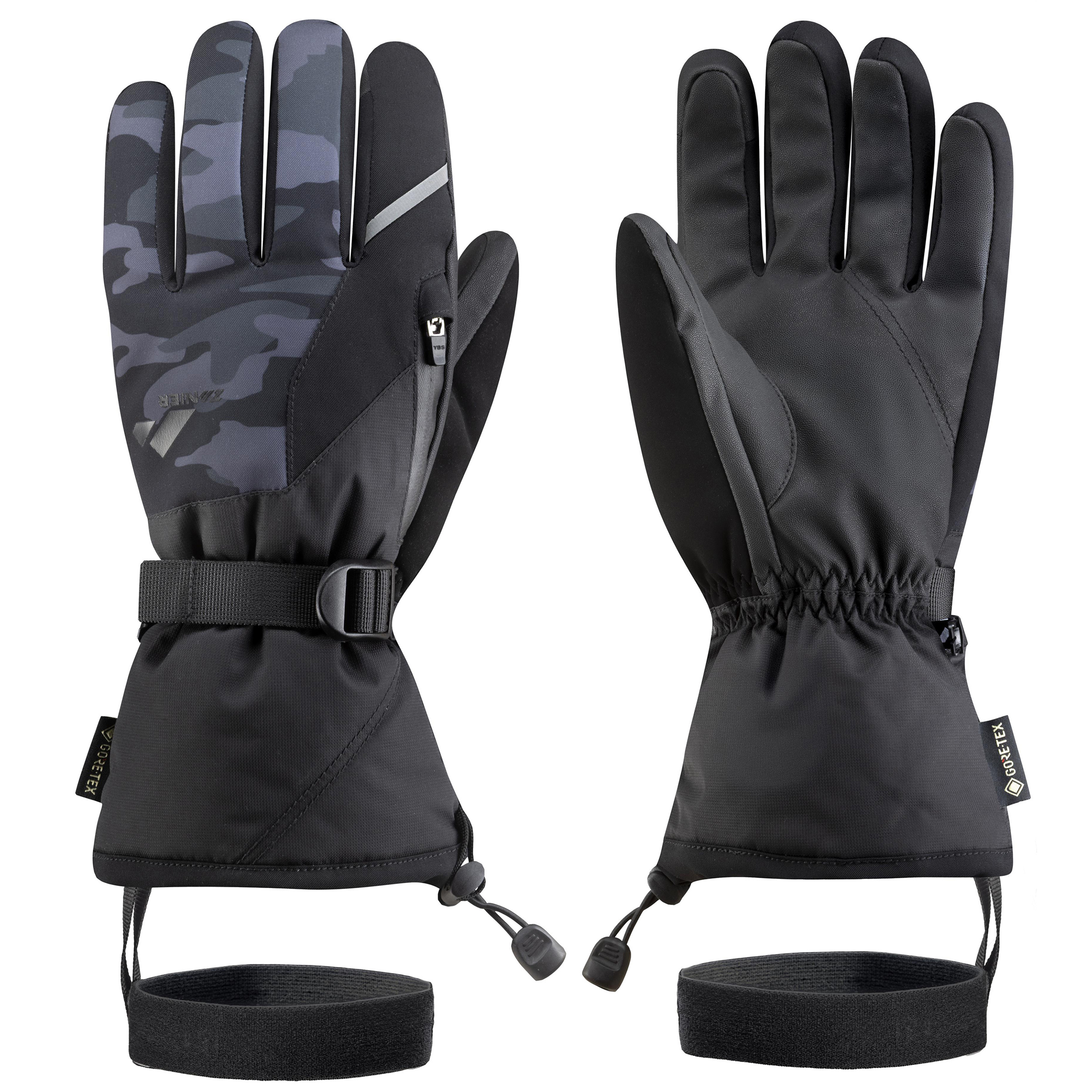 Zanier Gloves Ride GTX Skihandschuhe schwarz Größe 9 Skifahren Winddicht Wasserabweisend