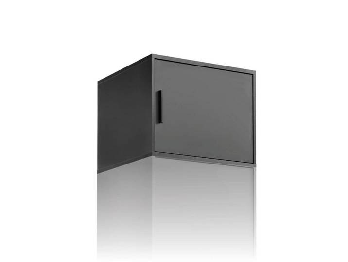 Mokebo Kleiderschrankaufsatz Der Hochstapler, Anthrazit, 1 Fächer, 60x47x58 cm, Schlafzimmer, Kleiderschränke, Schrankzubehör, Aufsatzschränke