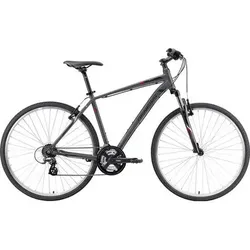 GENESIS He.-Cross-Bike Speed Cross SX 2.1 28, Größe 50 in Grau Grau