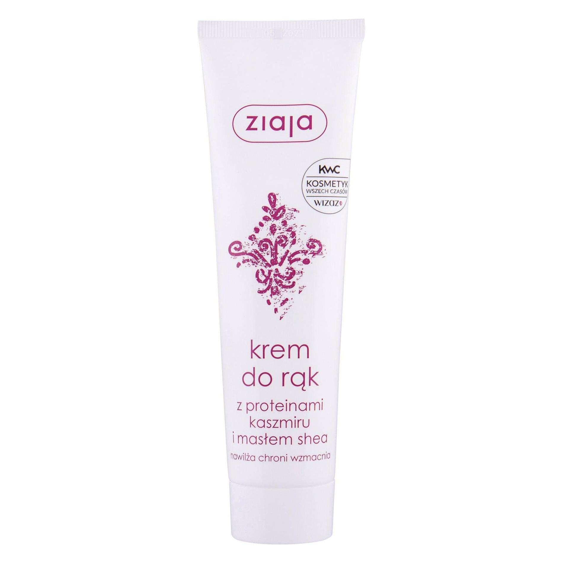 Ziaja Hand Moisturizer From Cashmere Proteins And Shea Butter 100Ml (100 ml) (33081007)