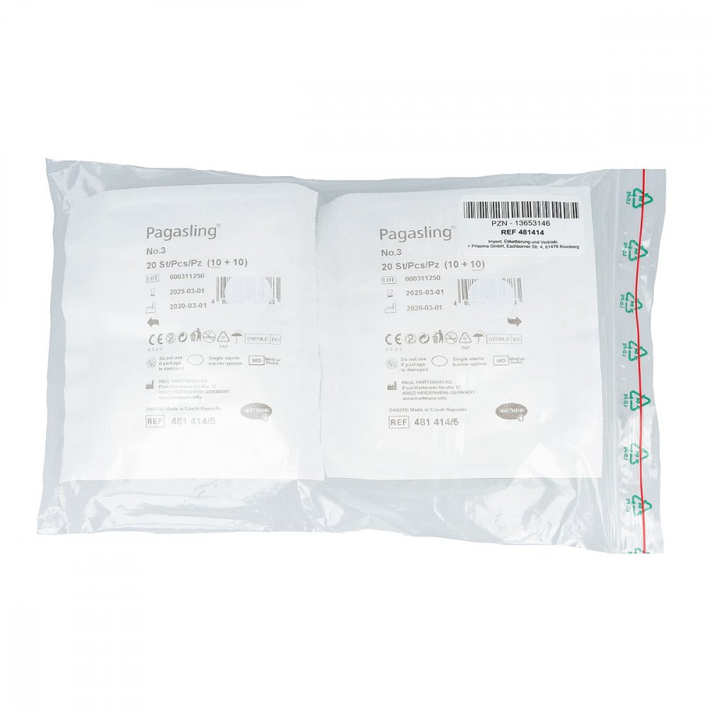 + Prisoma GmbH Pagasling Mulltupfer steril Größe 3 pflaumengross 13653146