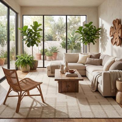 Nuloom Elaravelle Striped Modern Area Rug