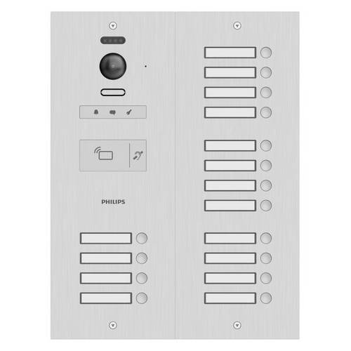 Philips WelcomeHive Pro 2 Video-Türsprechanlage WLAN Außeneinheit Aluminium