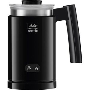 Melitta Milchaufschäumer Cremio II, 6758122, elektrisch, mit 3 Programmen, aus Kunststoff, schwarz, 250 ml