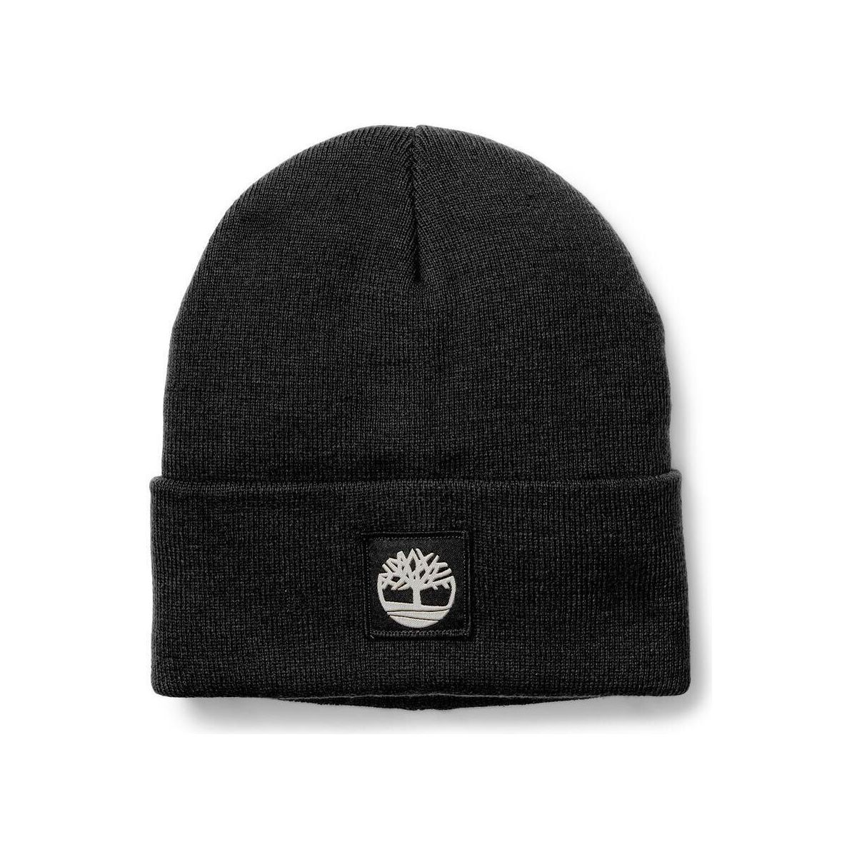 Timberland Mens Tonal Patch Beanie black OS TB0A65JA0011-OS