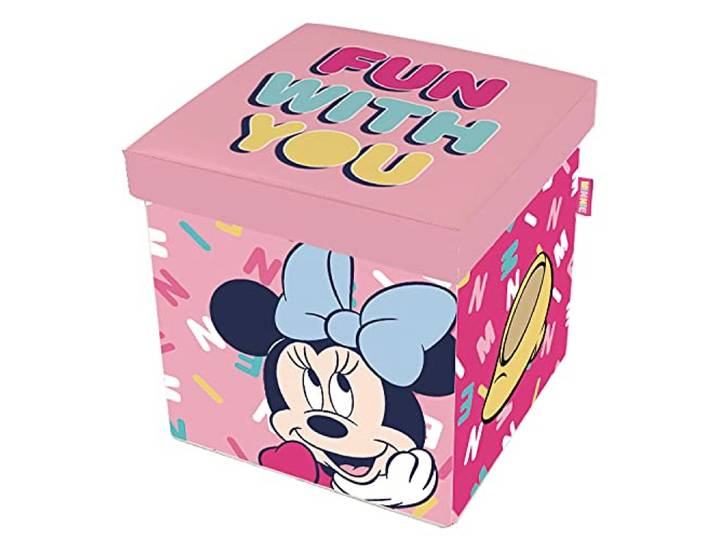 Tabouret de Rangement Disney - Minnie