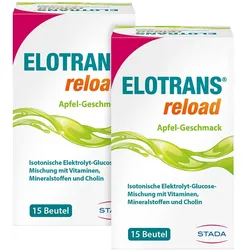 Elotrans Reload Apfel Doppelpack 2X15X7,45 g