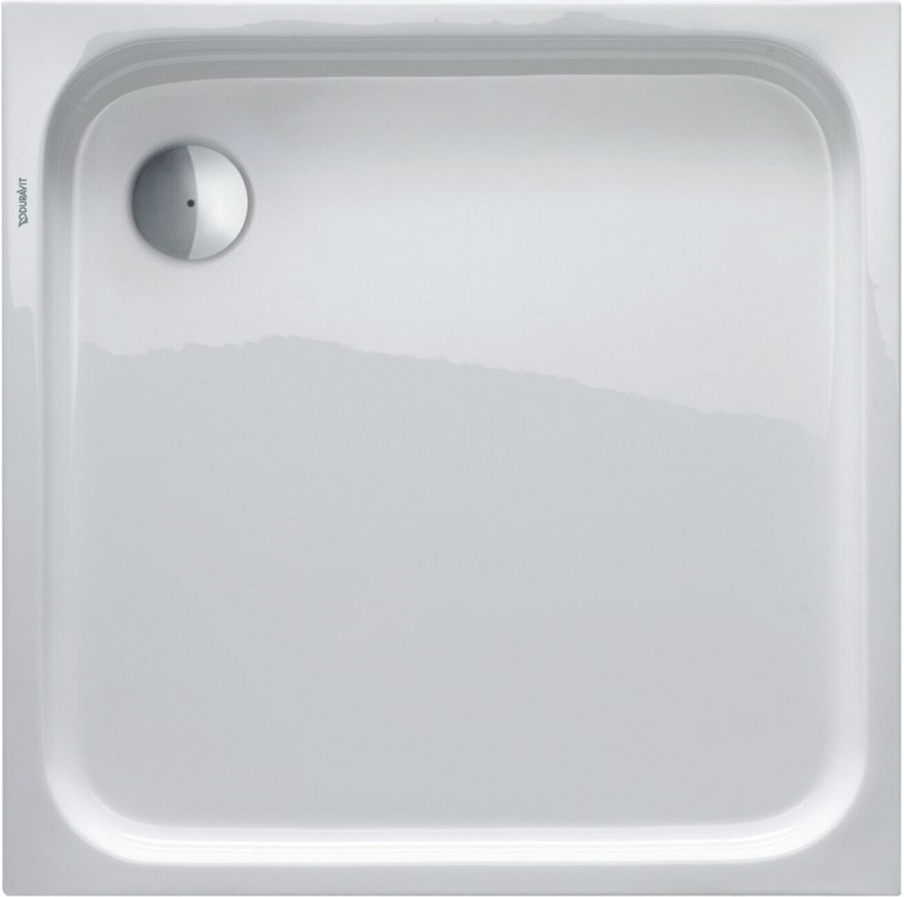 Duravit Quadrat-Duschwanne D-Code 90x90x8,5cm, weiß (720102000000000)