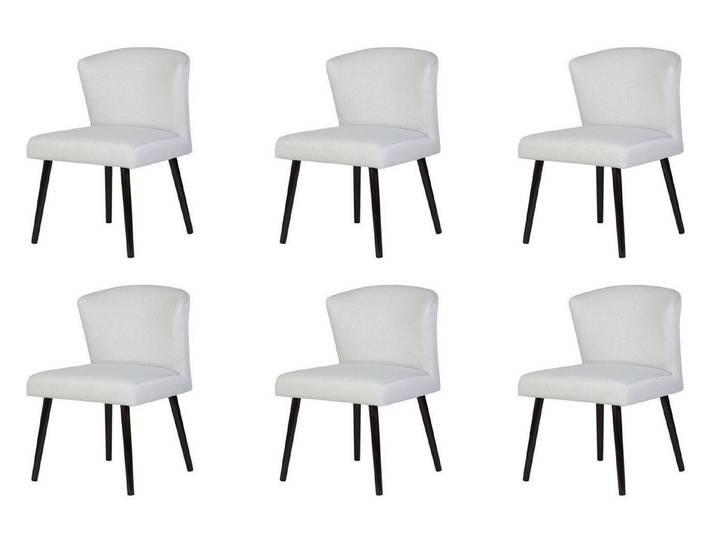 Xlmoebel Stuhl Elegante Ledersessel mit Polsterung und modernem Design (6er-Set), Hergestellt in Europa