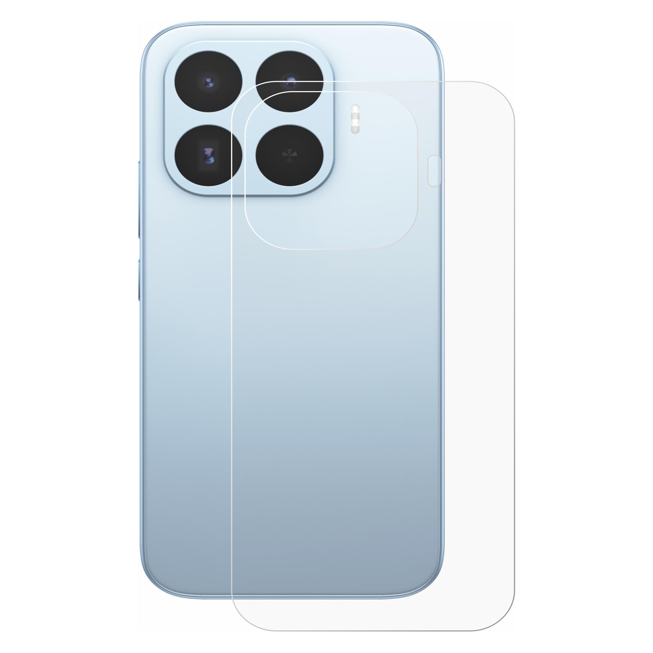 upscreen Schutzfolie für Xiaomi 17T (Rückseite) Displayschutz Displayschutzfolie Folie Klar Transparent (1 Stk., Xiaomi 17) (2864408)