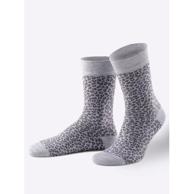 Socken WÄSCHEPUR, Damen, Gr. 2, Normalgrößen, bunt (farbig, sortiert), 80% Baumwolle, 18% Polyamid, 2% Elasthan, Socken Socken
