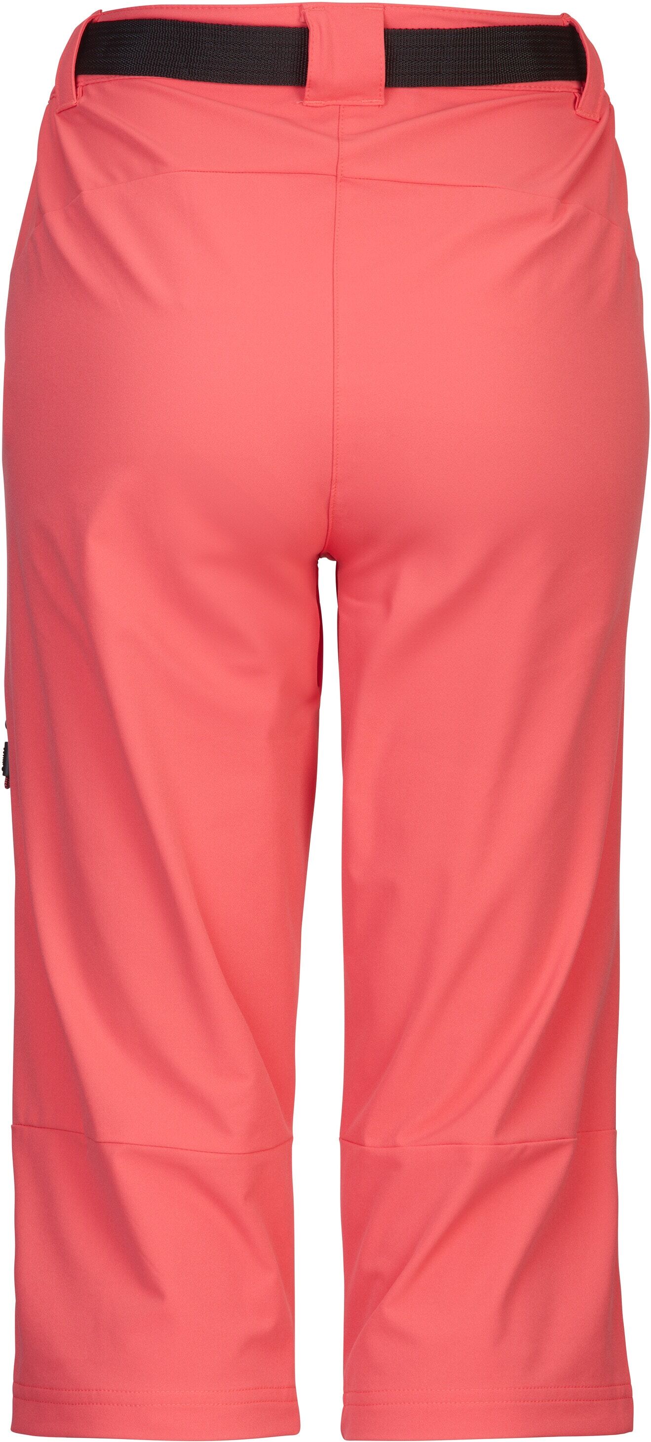 Caprihose KILLTEC "KOS 240 WMN CPR PNTS", Damen, Gr. 36, Normalgrössen, orange (koralle), Obermaterial: 100% Polyester.Futter: 65% Polyester, 35% Baumwolle, Hosen Caprihose, Damen-Funktionscaprihose: wasserabweisend, schnelltrocknend, Stretch koralle 36, 