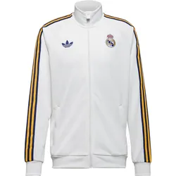 adidas REAL OG TT Trainingsjacke Herren | Gr. XL | weiß - weiß