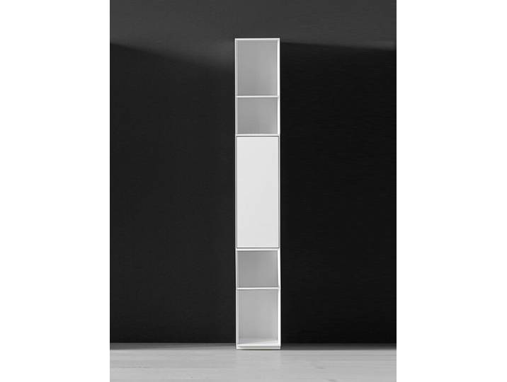 Regal Nex Pur Piure MDF weiß matt lackiert, Designer Studio Piure, 30x211.5x36 cm
