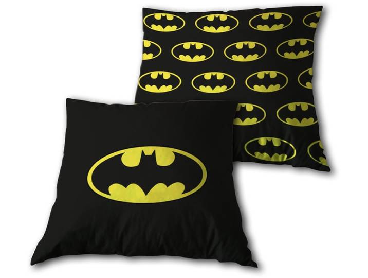Batman Sierkussen Gevuld 40x40 2in1 Zacht Polyester