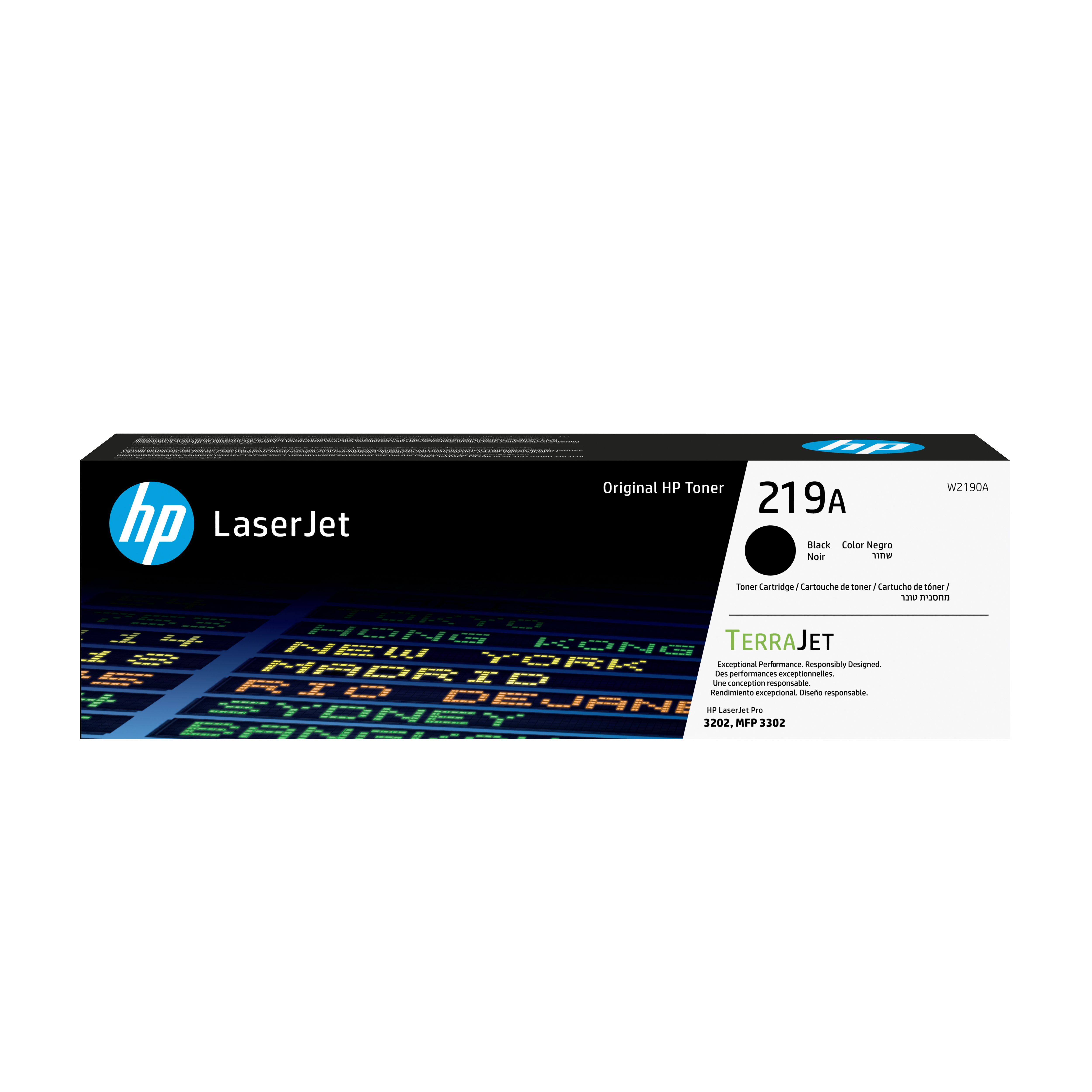 HP Nr.219A originale Druckerpatronen Schwarz W2190A
