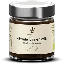 Ölkännchen Pikante Birnensoße bio