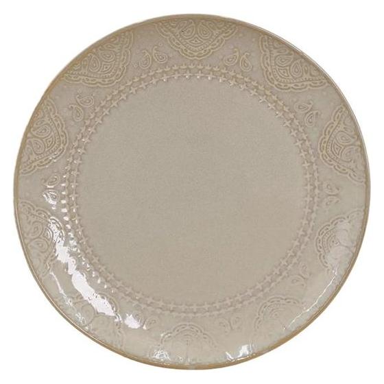 Domoletti Plate lunch Beige arabic, Ø 26.6 cm, cream (26.60 cm) (67912799)