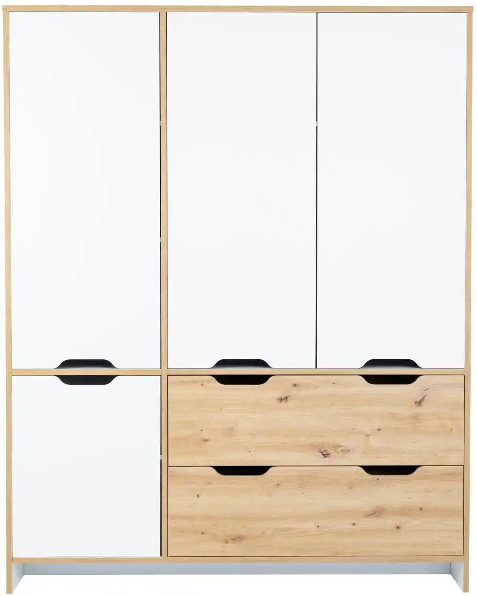Höffner Drehtürenschrank Maxim  Maxim ¦ mehrfarbig ¦ Maße (cm): B: 150 H: 189