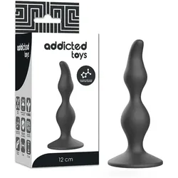 ADDICTED TOYS - ANAL SEXUELLER STECKER 12 CM SCHWARZ