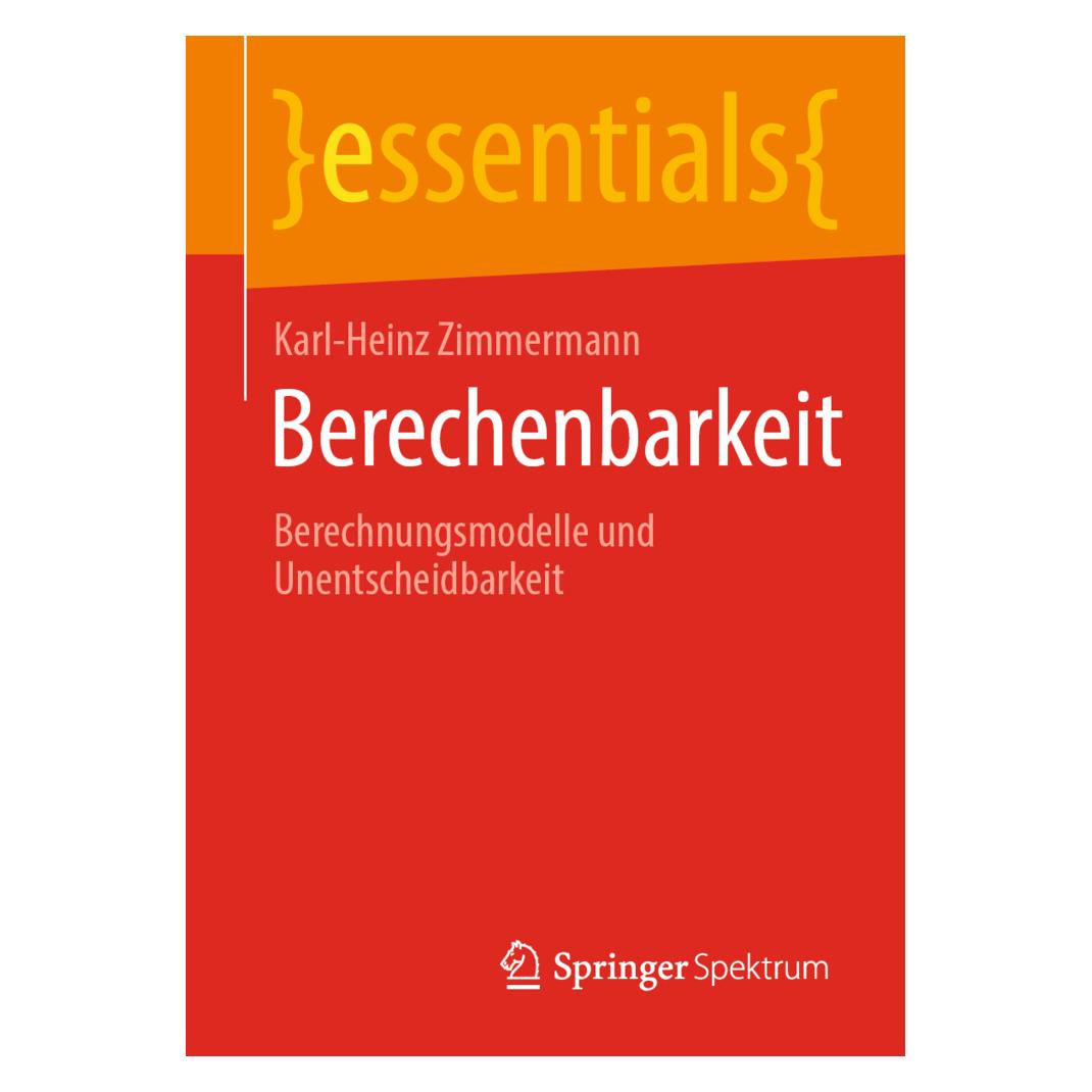 Springer Berechenbarkeit (Deutsch, Softcover, Karl-Heinz Zimmermann) (56154801)