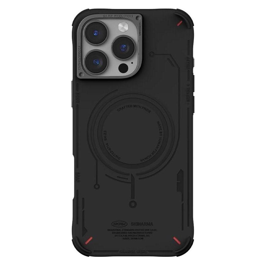 Skinarma case Mecha iPhone 16 Pro 6.3" Magnetic Charging black (Apple iPhone 16 Pro) (SK-2024IPP63-MECHA-BLK)