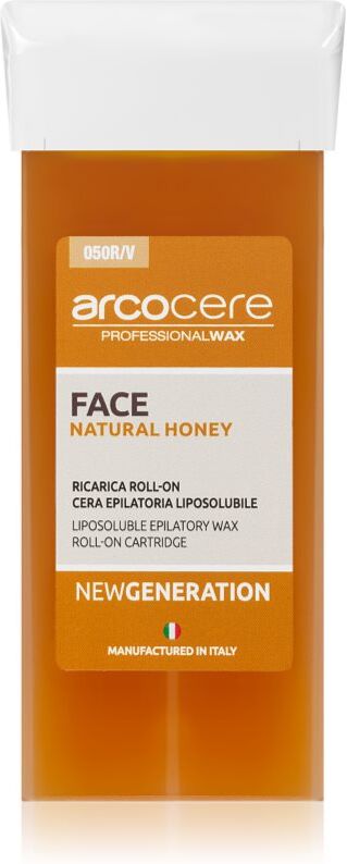 Arcocere Professional Wax Face Natural Honey Cire à épiler visage recharge 100 ml