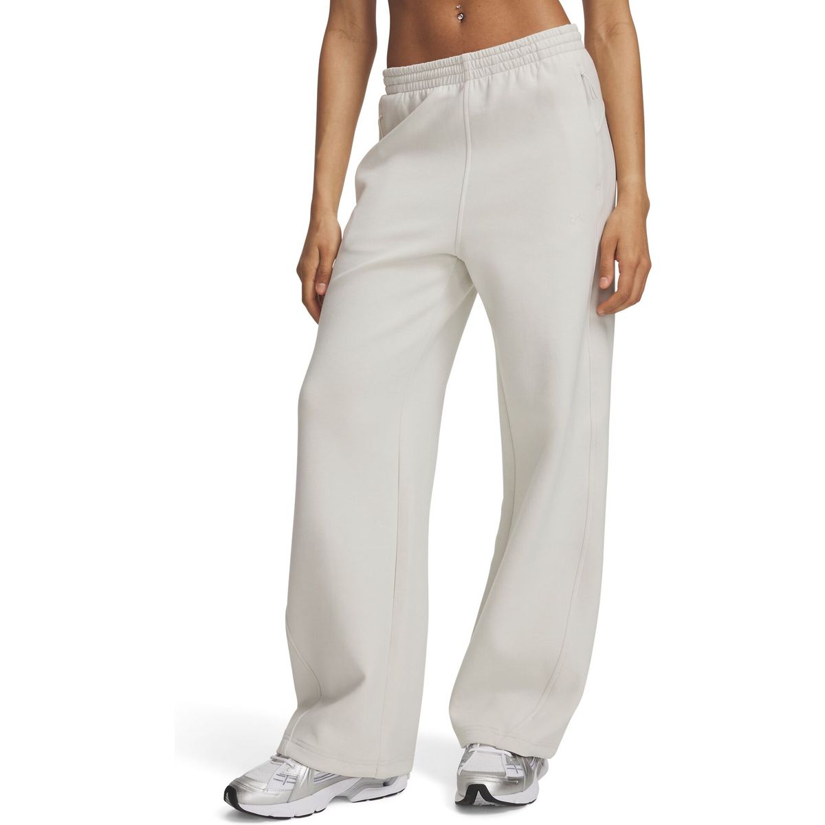 Under Armour Unstoppable Fleece Open Pant white summit white (110) L 6013522-110-LG