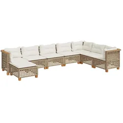 vidaXL, Gartenlounge, Lukas (Ohne Tisch (Lochgewebe))