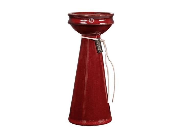 ERNST Vase hyacinthe Ernst 20 cm Rouge