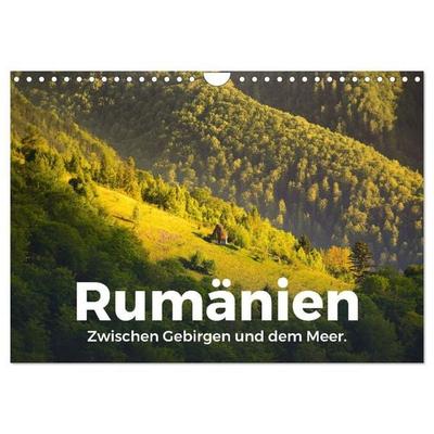 Rumänien - Zwischen Gebirgen und dem Meer. (Wandkalender 2027 DIN A4 quer), CALVENDO Monatskalender