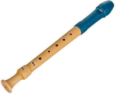 Mollenhauer 17413 Fipple Dege Soprano B Seeblau