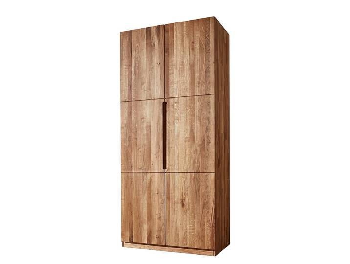 Armoire à portes battantes 102cm Marron