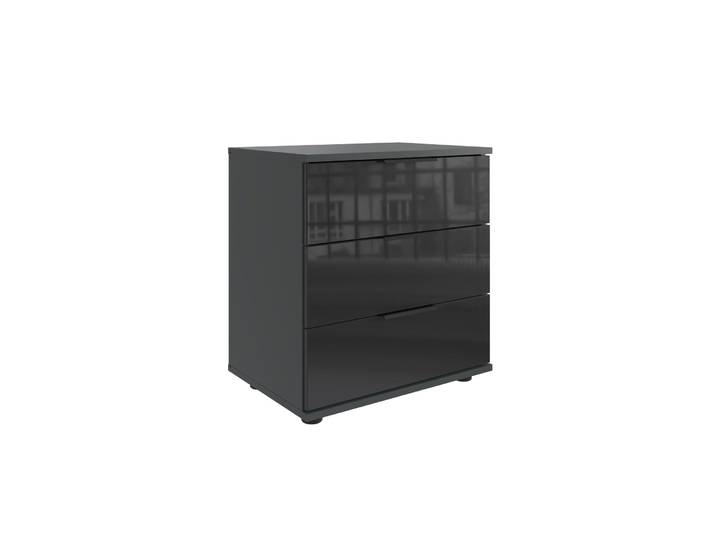Nachttisch Metac graphit Holzwerkstoff B 52 H 58 cm