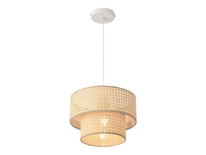 Hängeleuchte 'Ascot' _30 cm Rattanoptik