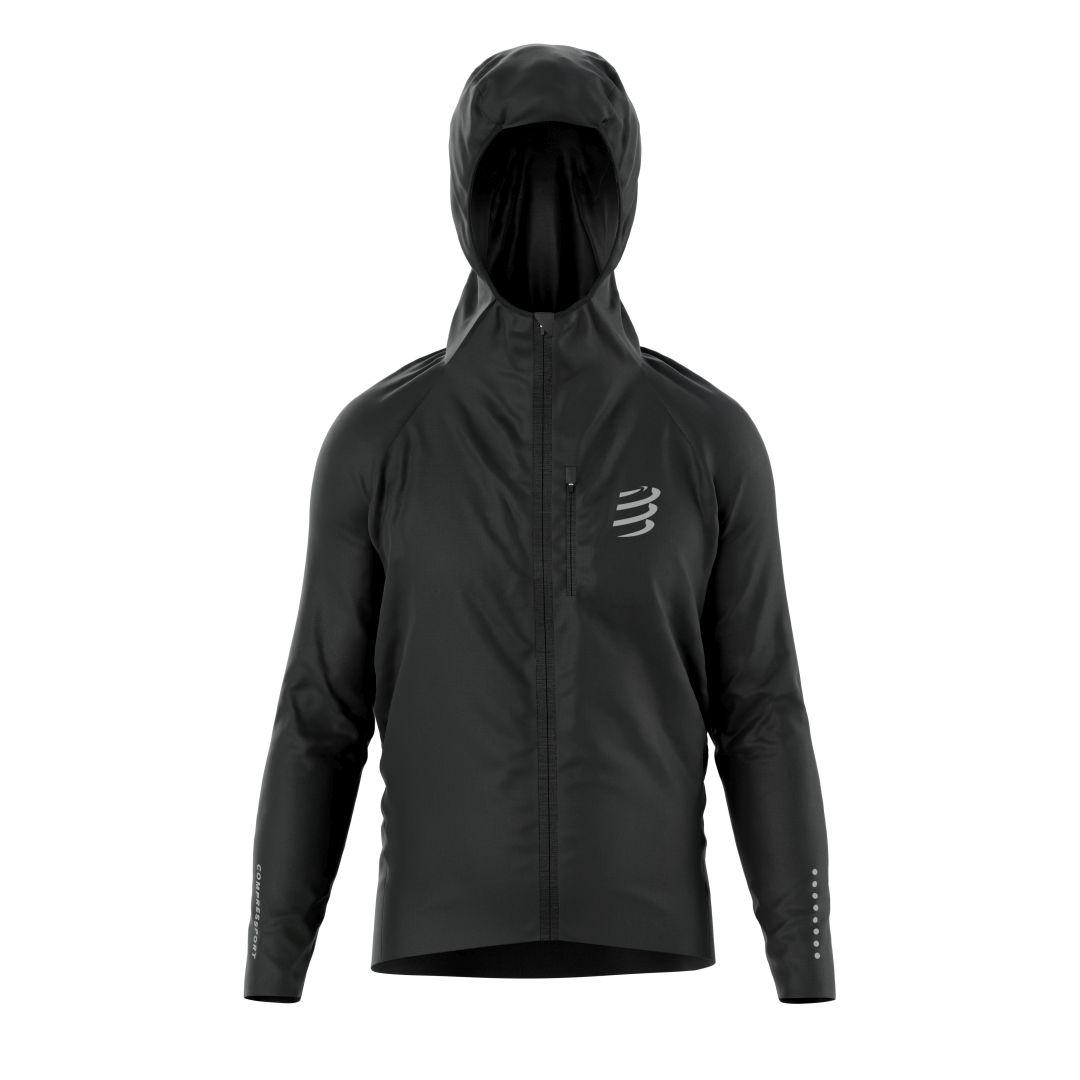 Compressport Unisex Thunderstorm Waterproof Jacket schwarz