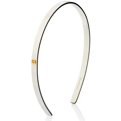 Balmain Cellulose Acetate Headband Small White/Black