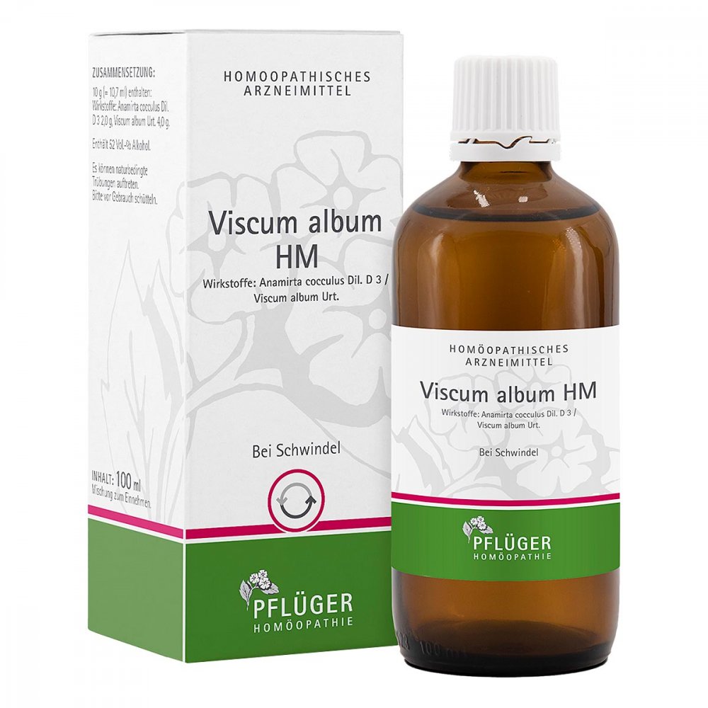 Homöopathisches Laboratorium Alexander Pflüger Gmb Pflüger® Viscum album HM Tropfen 04041993