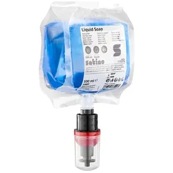 Satino Handseife 6 x 500 ml für Spender SF2 - dermatologisch getestet – pH-neutral – frei von Allergenen, Polymeren, Parabenen, Mikroplastik & 100% vegan