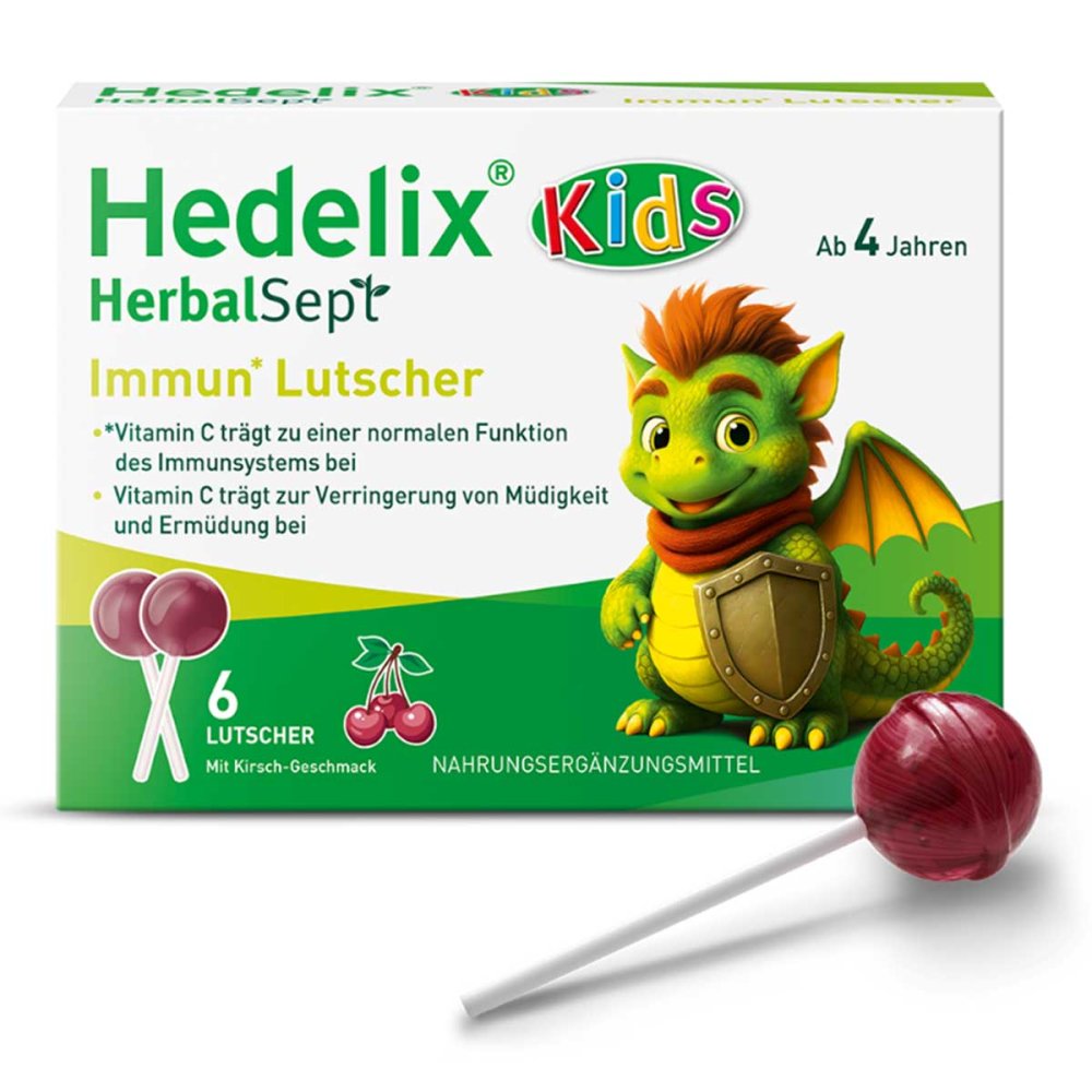 Dr. Theiss Naturwaren GmbH Hedelix Herbalsept Immun Lutscher Kids 19927403